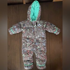 Toddler snow bunting, Columbia, size 12-18 month